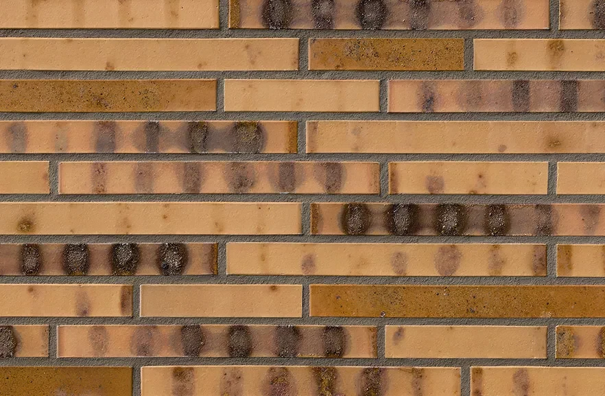 ABC Klinkergruppe 1006 St. Petersburg gelb Kohlebrand glatt — клінкерна цегла Німеччина