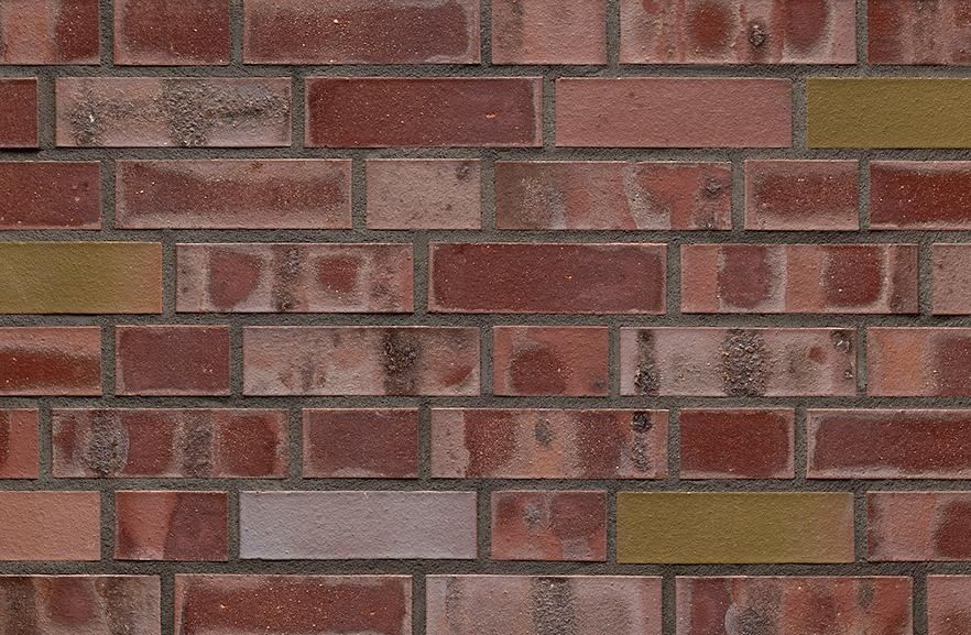 ABC Klinkergruppe 2004 Brandenburg rot-bunt — клінкерна цегла Німеччина