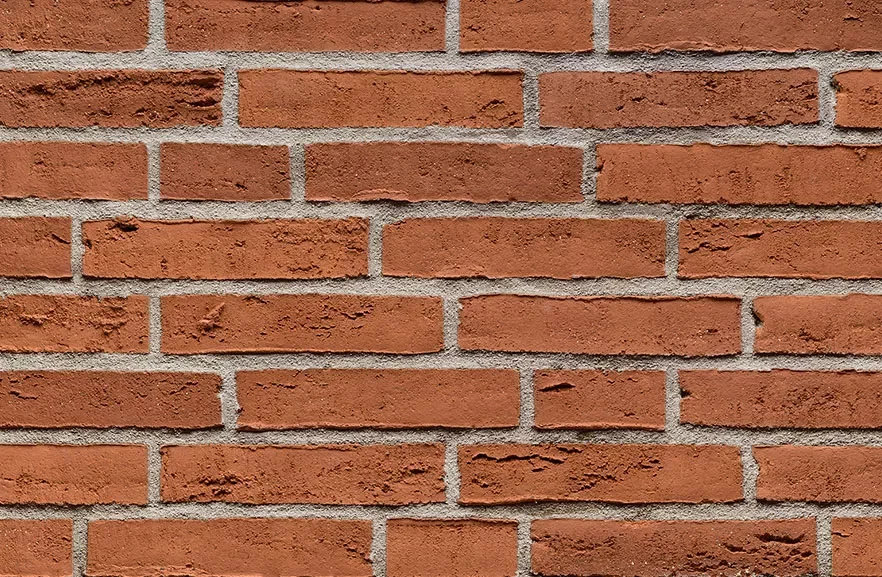 ABC Klinkergruppe 4853 Wilsum ziegelrot wasserstrich — клінкерна цегла Німеччина