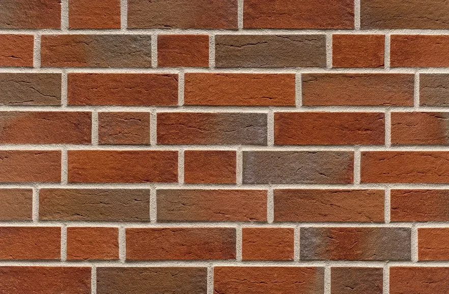ABC Klinkergruppe 5558 Gravenhorster rot-bunt wasserstrich-besandet — клінкерна цегла Німеччина