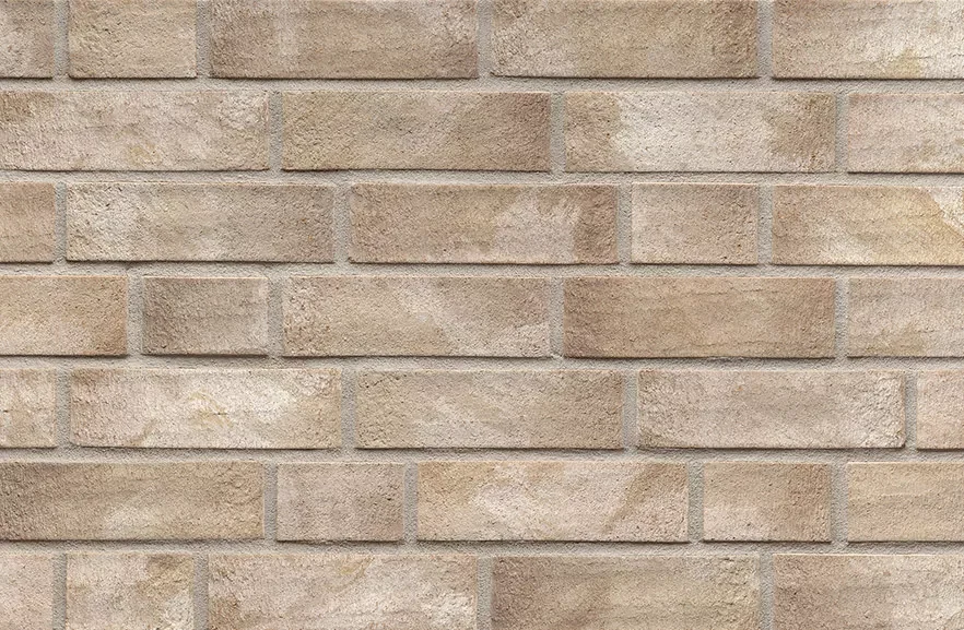 ABC Klinkergruppe 6051 Stendal beige-weiß struktur — клінкерна цегла Німеччина